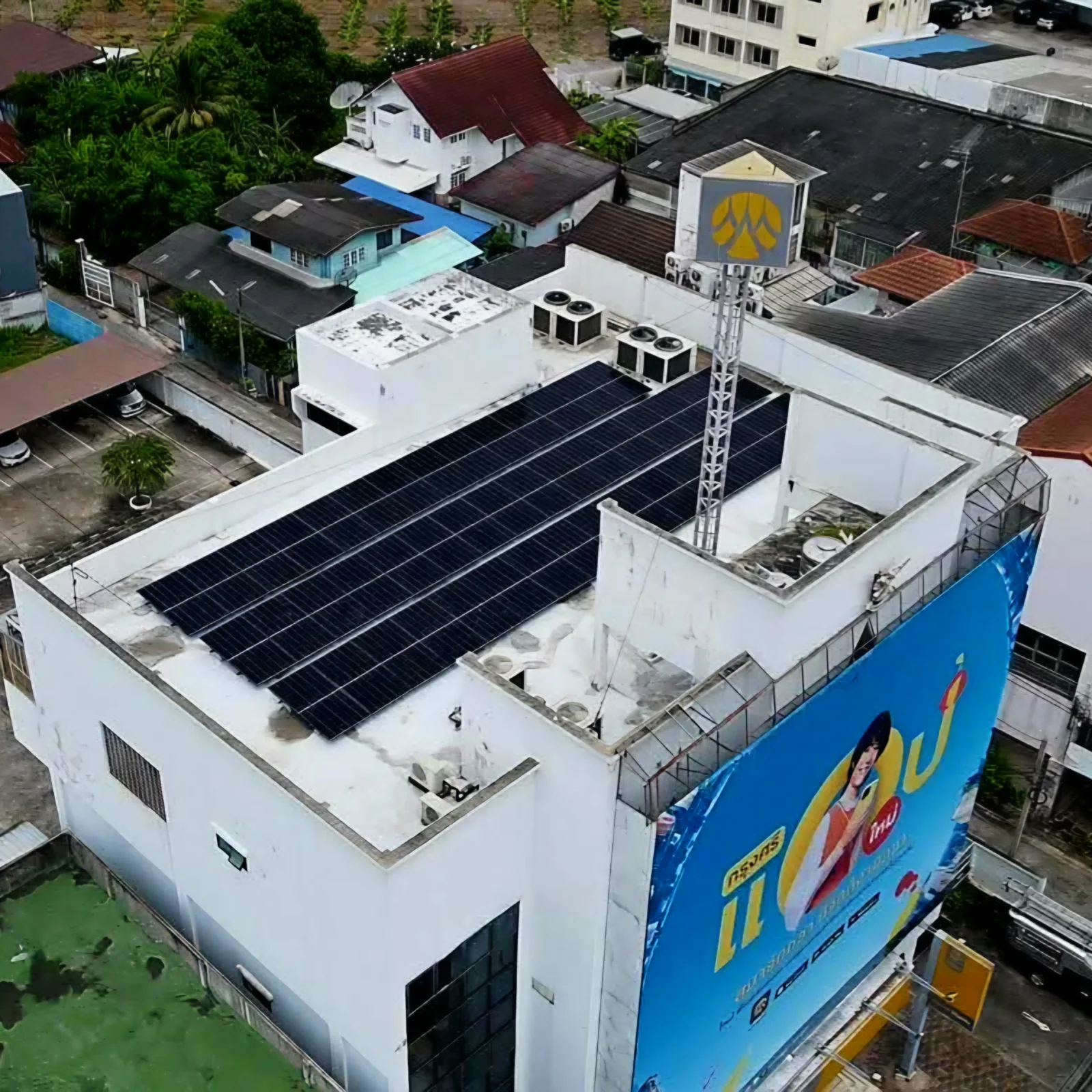 ระบบโซลาร์เซลล์ On-grid สาขาธนาคารกรุงศรี ภาพที่ 5